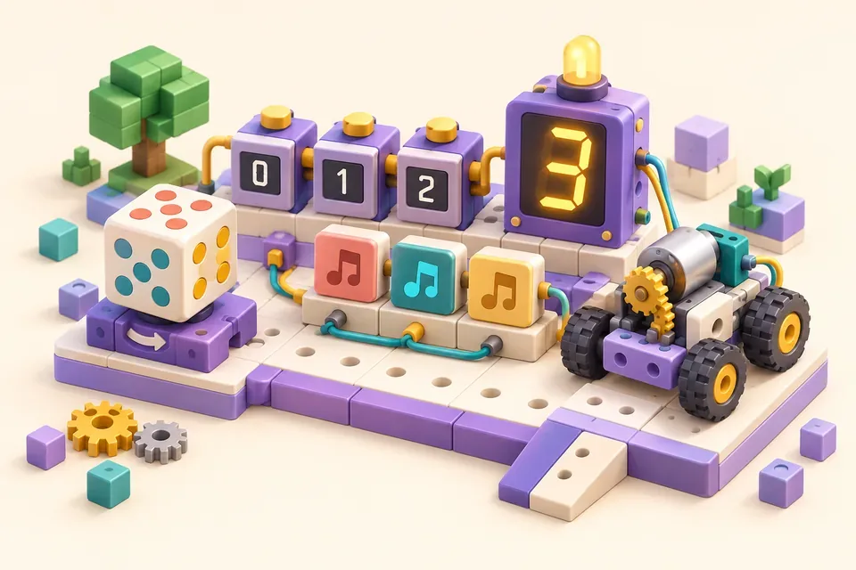 Illustration · Stage 5: Digital lab: counting and control